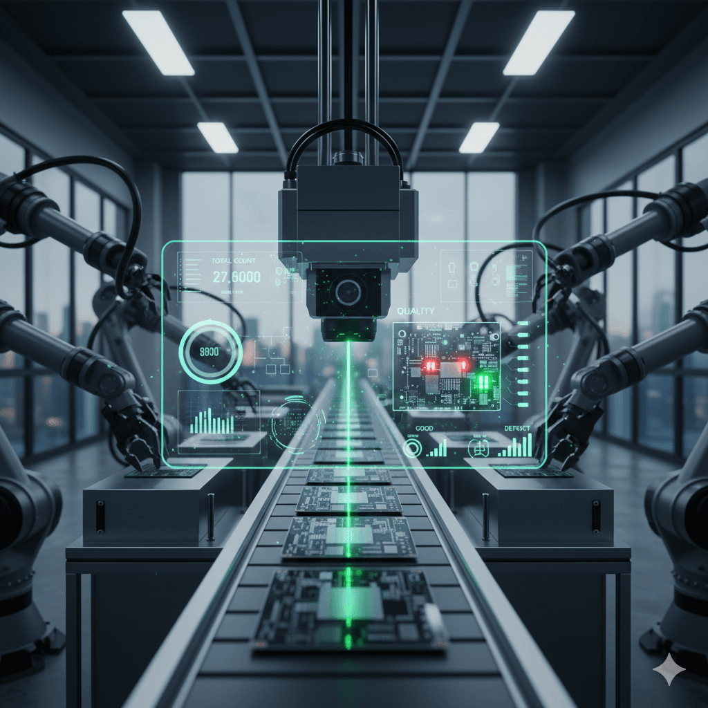 Análise de Qualidade e Contagem Automatizada